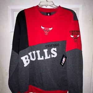 🏀🐂 Chicago Bulls Marquee Stadium Pullover Sweater 🏟️🏀